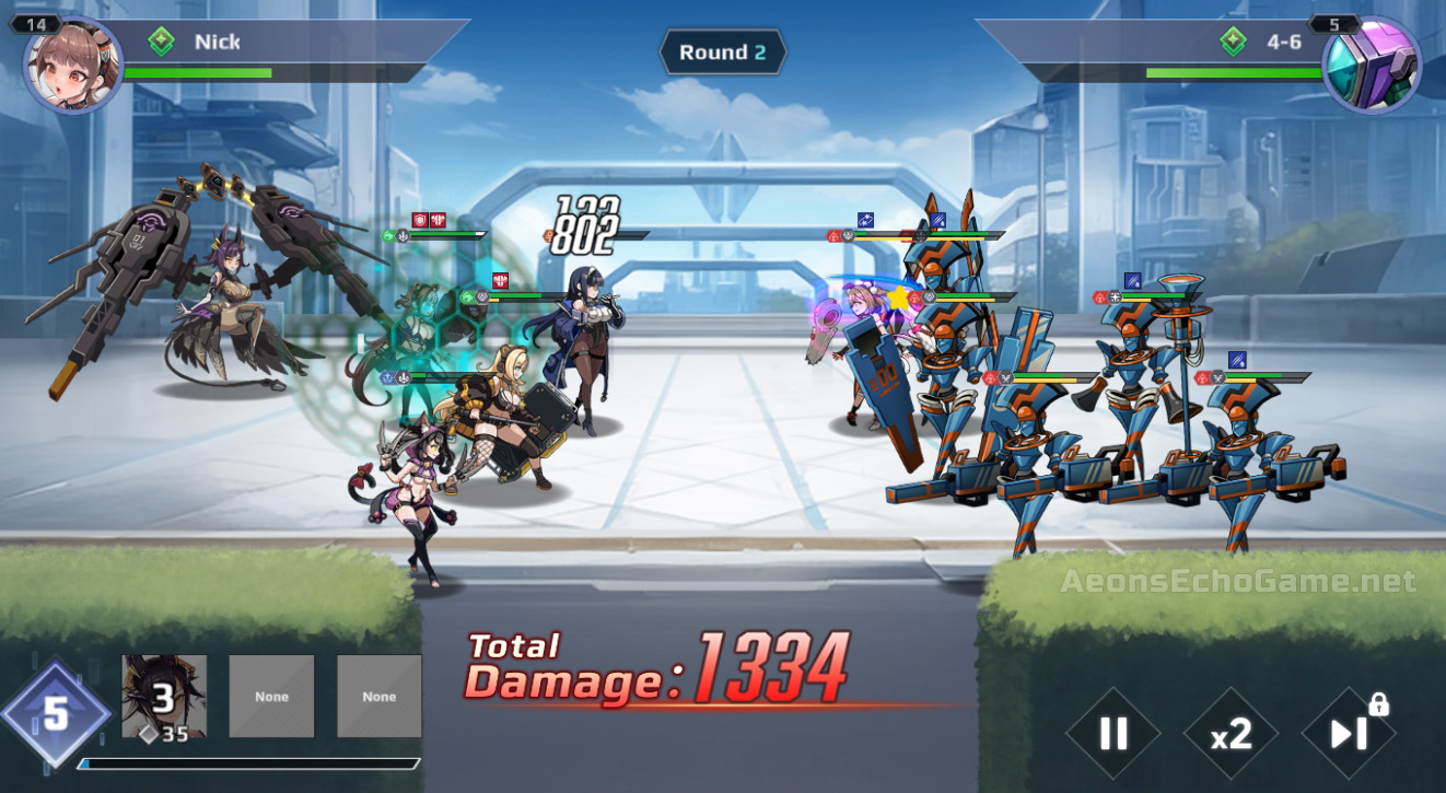 Auto-battle combat