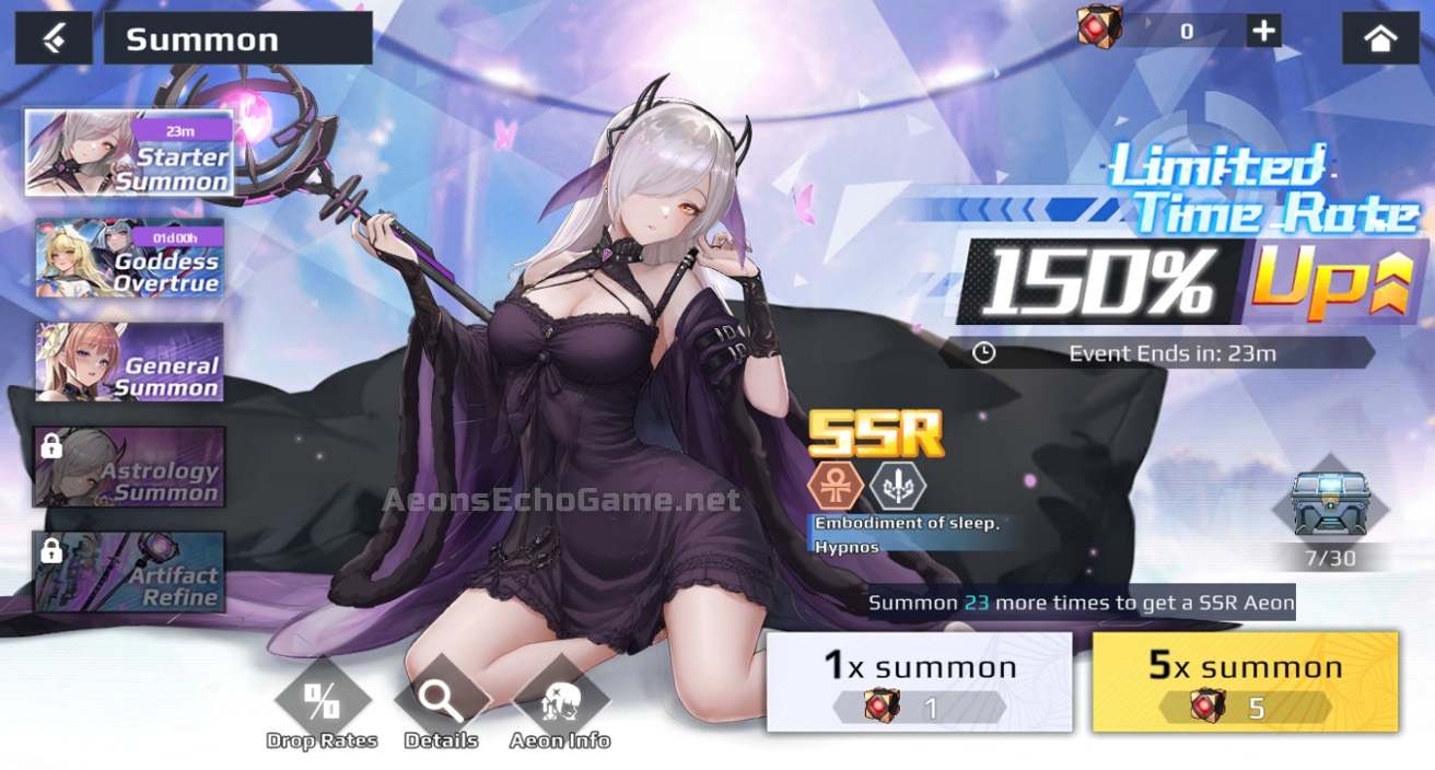 Summon new aeons